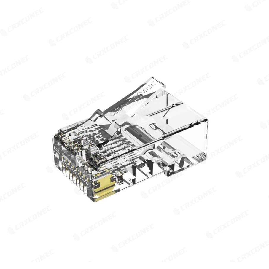 Pack De 100 Conectores RJ45 Cat5e UTP: Rápidos, Resistentes Y Listos Para Tu Red Doméstica O De Oficina